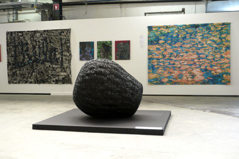 Christophe Bregnard, Nuit &eacute;toil&eacute;e, 18e Biennale de visarte Jura<br>